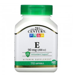 Vitamin E 200IU 110 caps 21st Century 